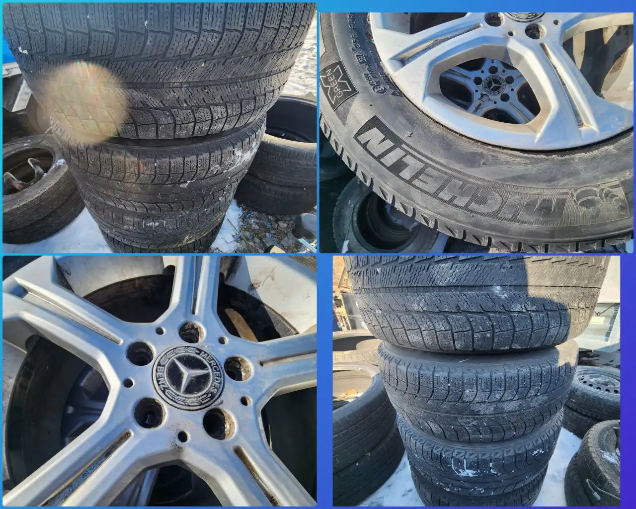 Комплект колес на Mercedes GLK класс - Запчасти (Авто) в Владивосток