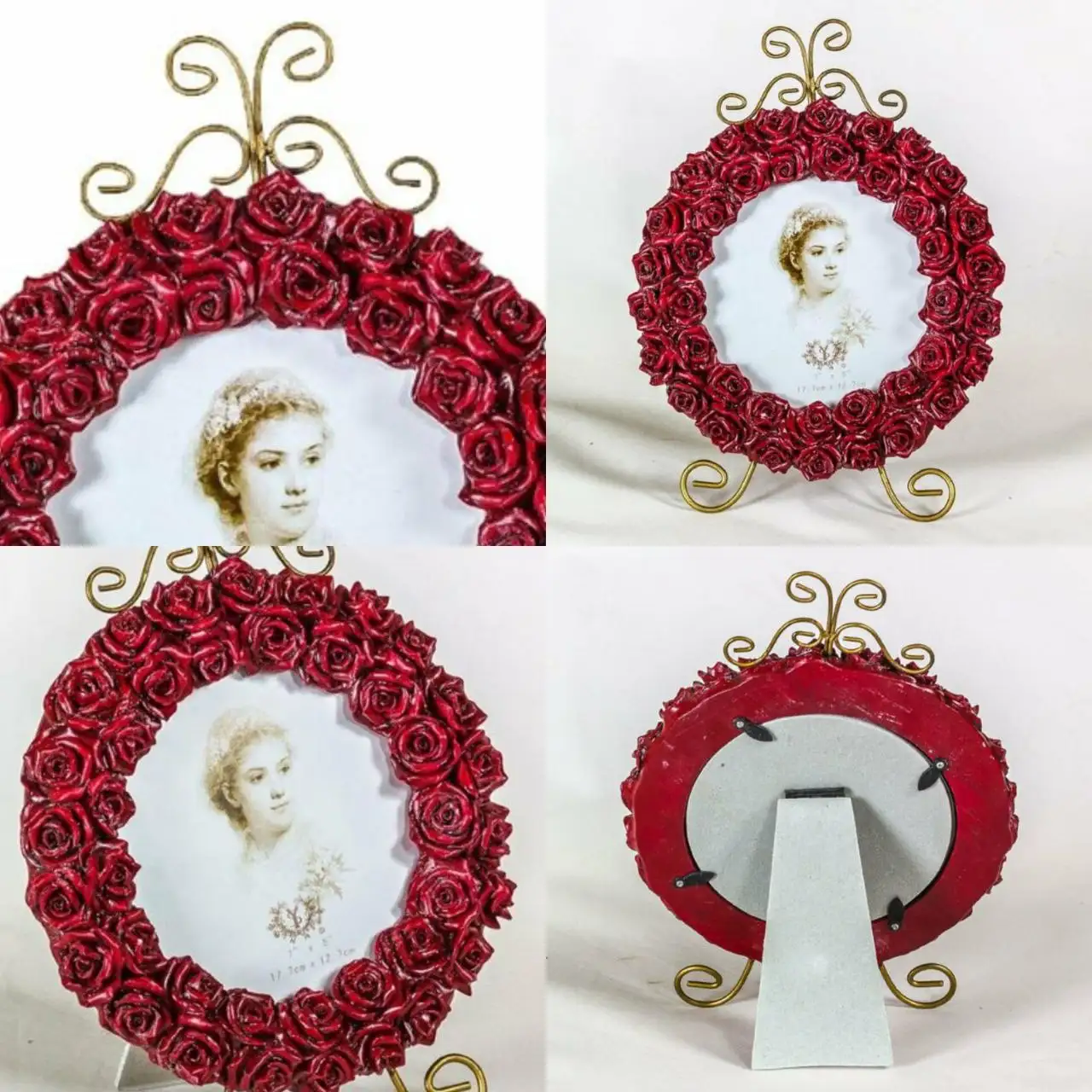 Винтажная керамическая рамка на подставке из Роз - Хобби и отдых в Владивосток