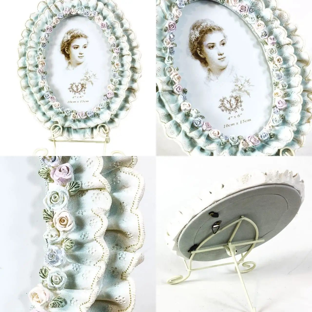 Винтажная керамическая рамка Овал из Роз - Сувениры и подарки (Хобби и отдых) в Владивосток