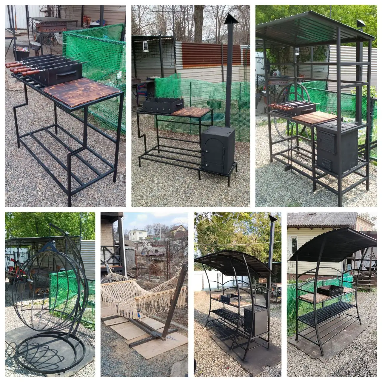 Изготовление печей, мангалов, навесов, качелей, теплиц, прицепов и сварочные работы во Владивостоке - Изготовление металлических изделий (Услуги) в Владивосток