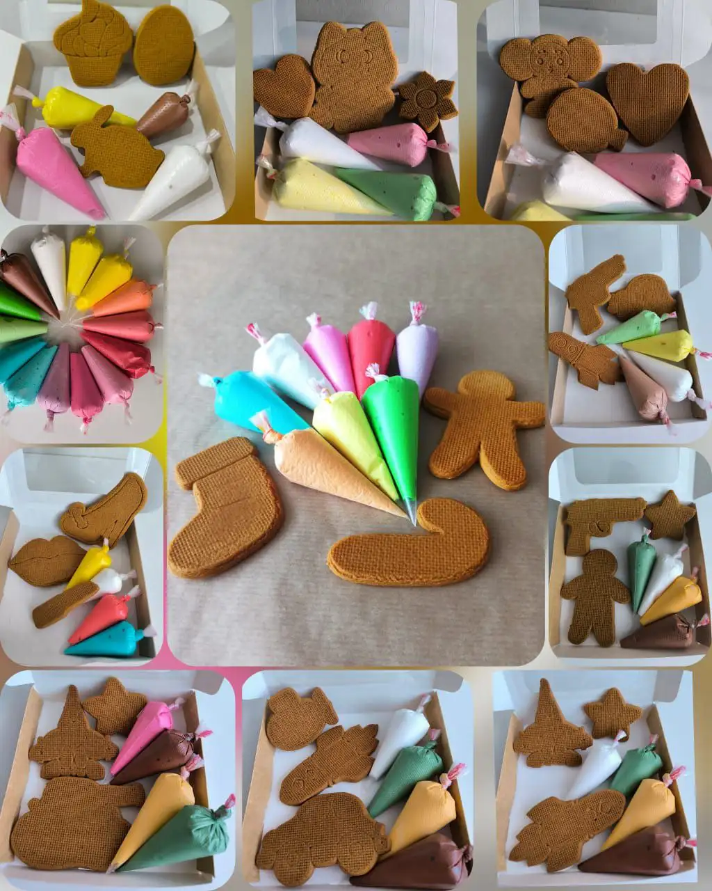 Наборы имбирных пряников для росписи - Кулинария/Кондитерские услуги (Услуги) в Владивосток