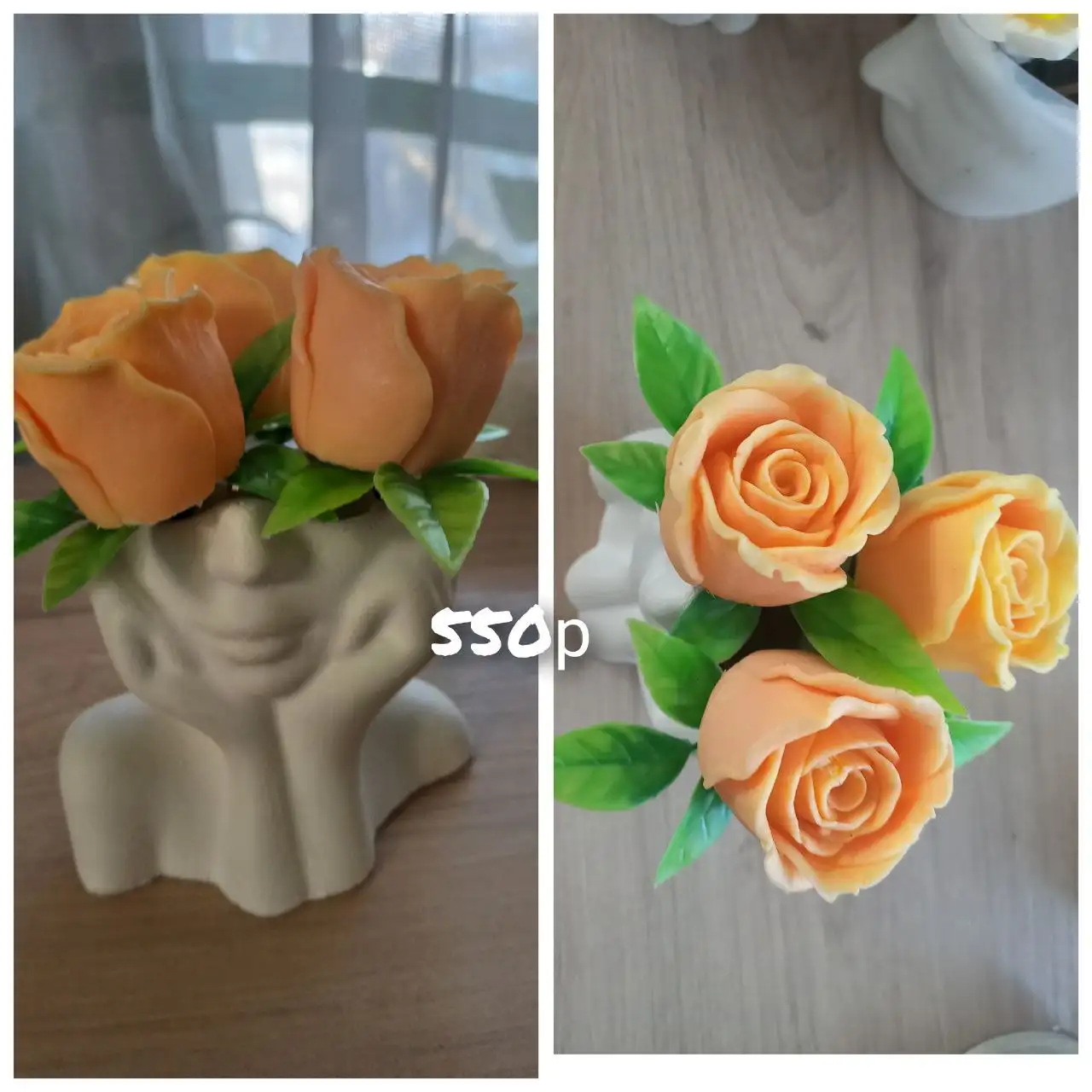 Мыльные букетики в кашпо - Барахолка в Владивосток