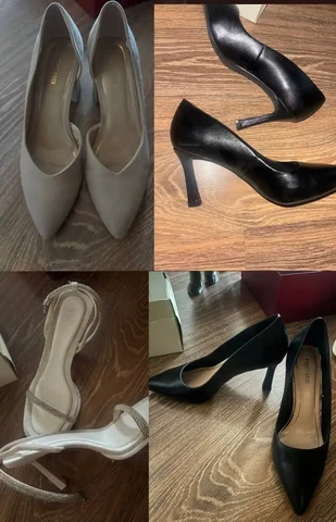 Туфли бежевые и черные новые - Блузы в Владивосток