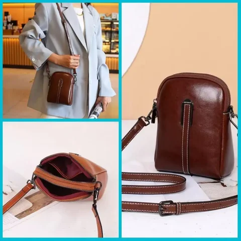 Сумка-мессенджер из натуральной кожи - Сувениры в Владивосток