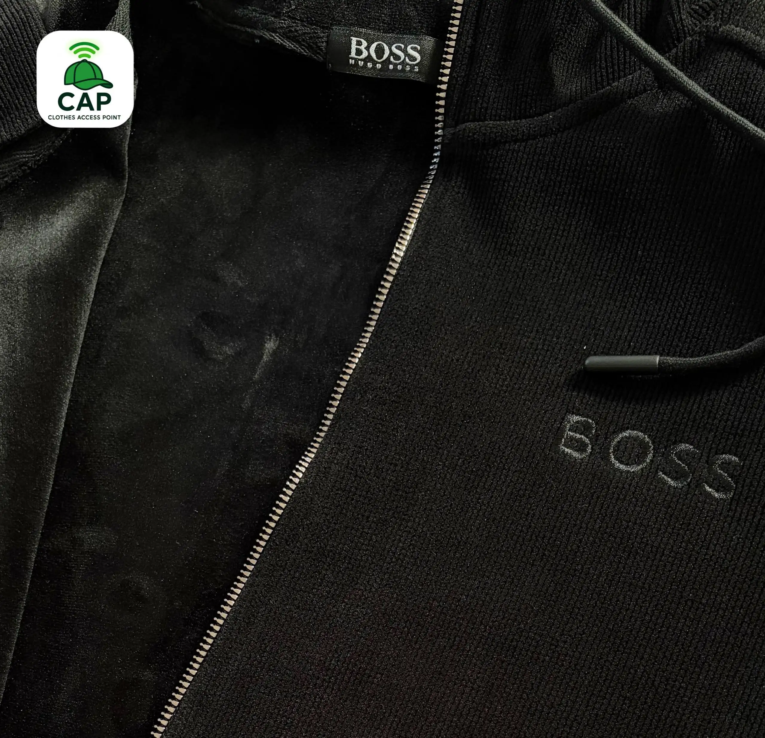 Утеплённый спортивный костюм Boss вельветовый с флисом - Спортивная одежда (Одежда) в Владивосток