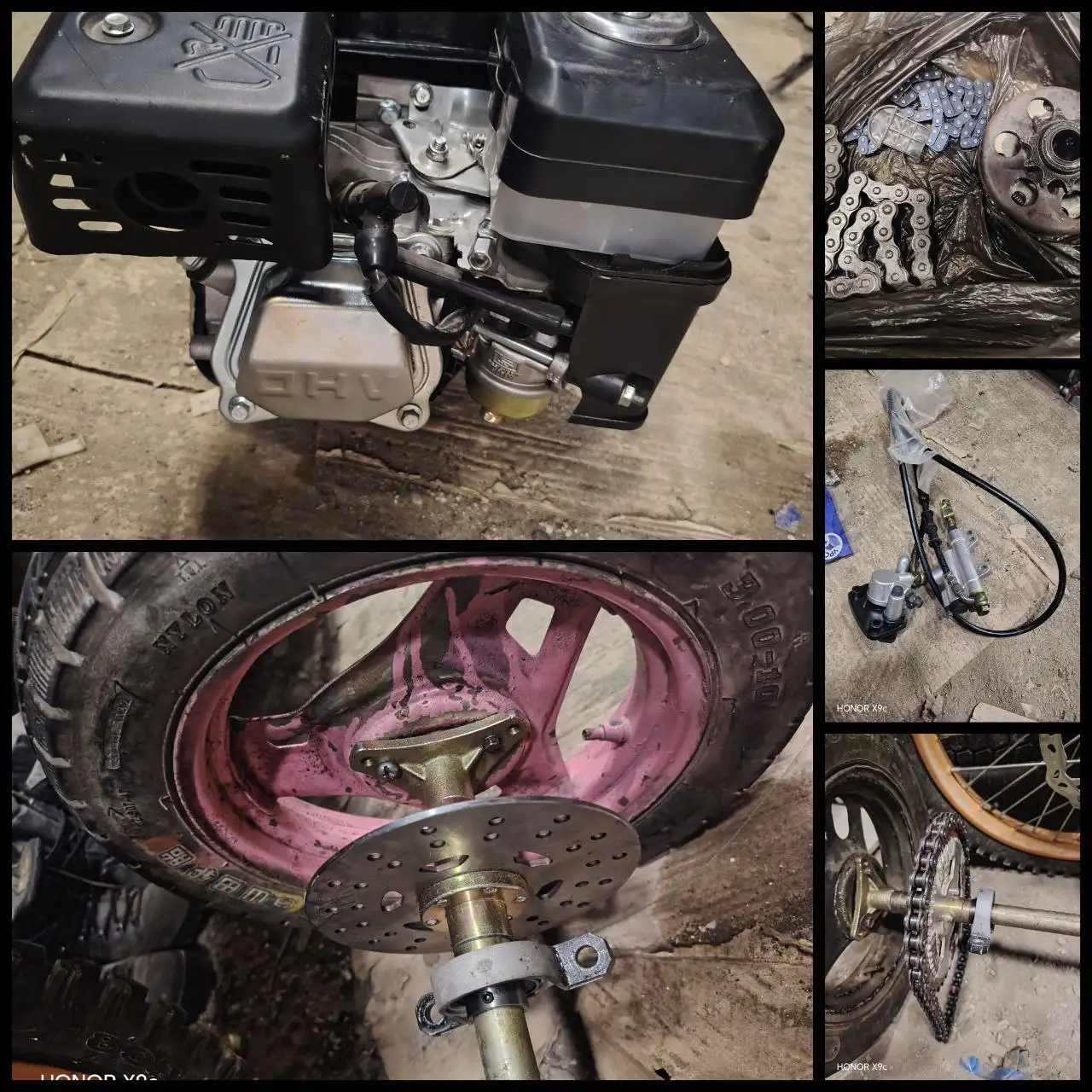 Комплект для сборки мини-багги из новых запчастей - Для мототехники (Запчасти) в Владивосток