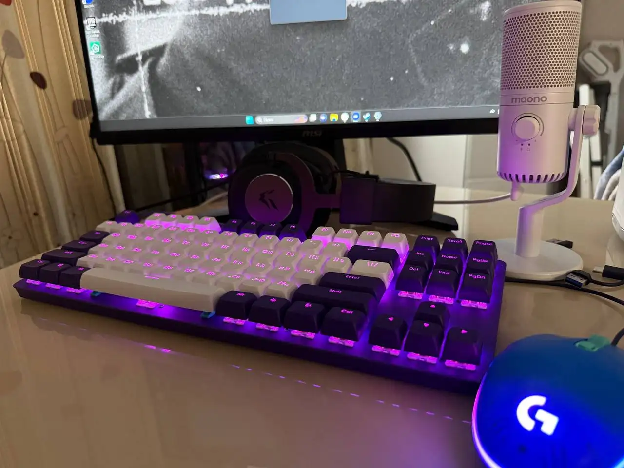 Игровой компьютер с полным комплектом - Компьютерная техника (Электроника) в Владивосток