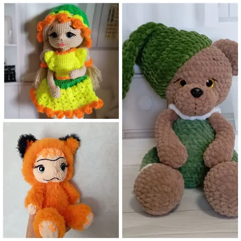 Игрушки ручной работы к 8 марта - Музыкальные инструменты в Владивосток