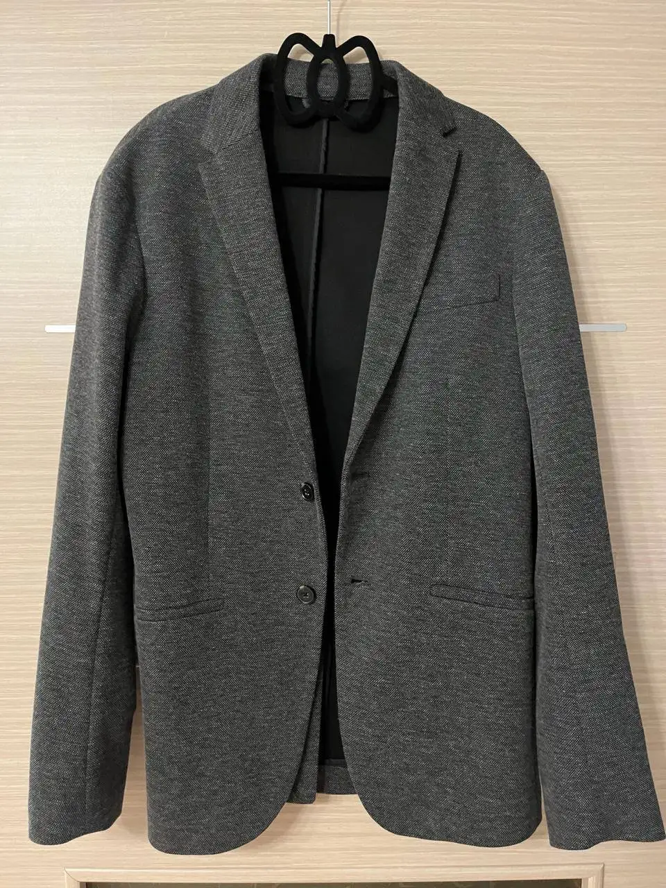 Пиджак ZARA - прямого кроя из эластичной ткани - Пиджаки (Одежда) в Владивосток