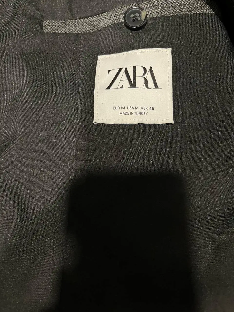 Пиджак ZARA - прямого кроя из эластичной ткани - Пиджаки (Одежда) в Владивосток