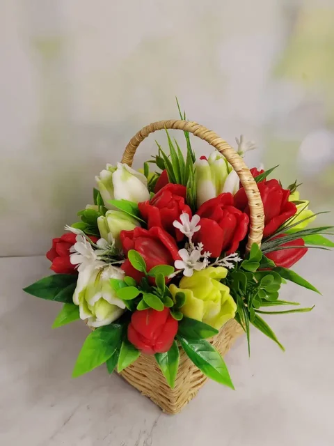 Букет из мыла ручной работы с ароматом тюльпана - Рукоделие в Большой Камень