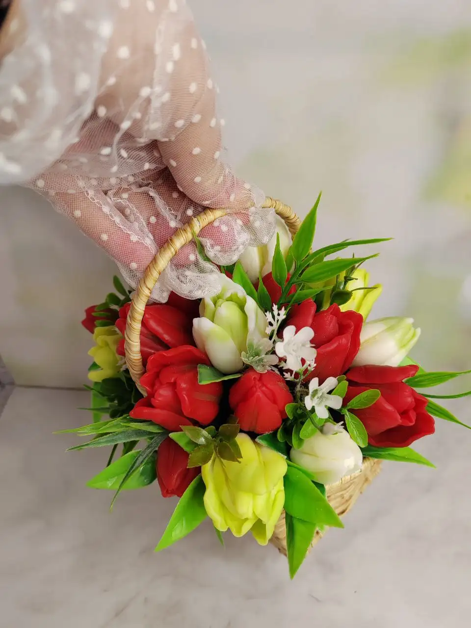 Букет из мыла ручной работы с ароматом тюльпана - Рукоделие (Хобби и отдых) в Большой Камень