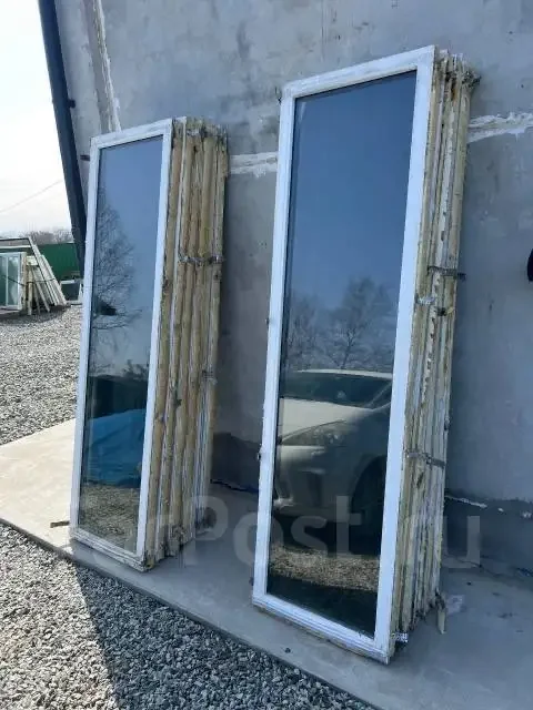 Пластиковые окна Ш-63/В-221, 2 стекла, 12 шт - Растения в Надеждинск