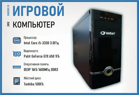 Компьютер для игр прошлых лет и рабочих задач - Сетевое оборудование в Владивосток