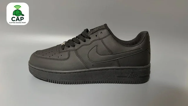 Кроссовки Nike Air Force 1 чёрные - Верхняя одежда и джинсы в Владивосток