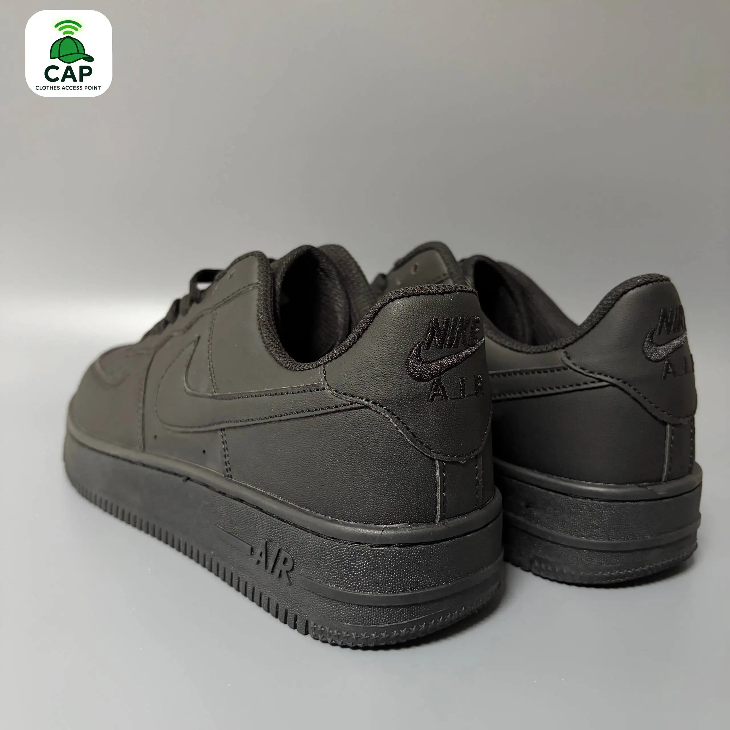 Кроссовки Nike Air Force 1 чёрные - Обувь (Одежда) в Владивосток