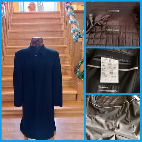 Мужское стеганное пальто размер 54 - Верхняя одежда и джинсы в Владивосток