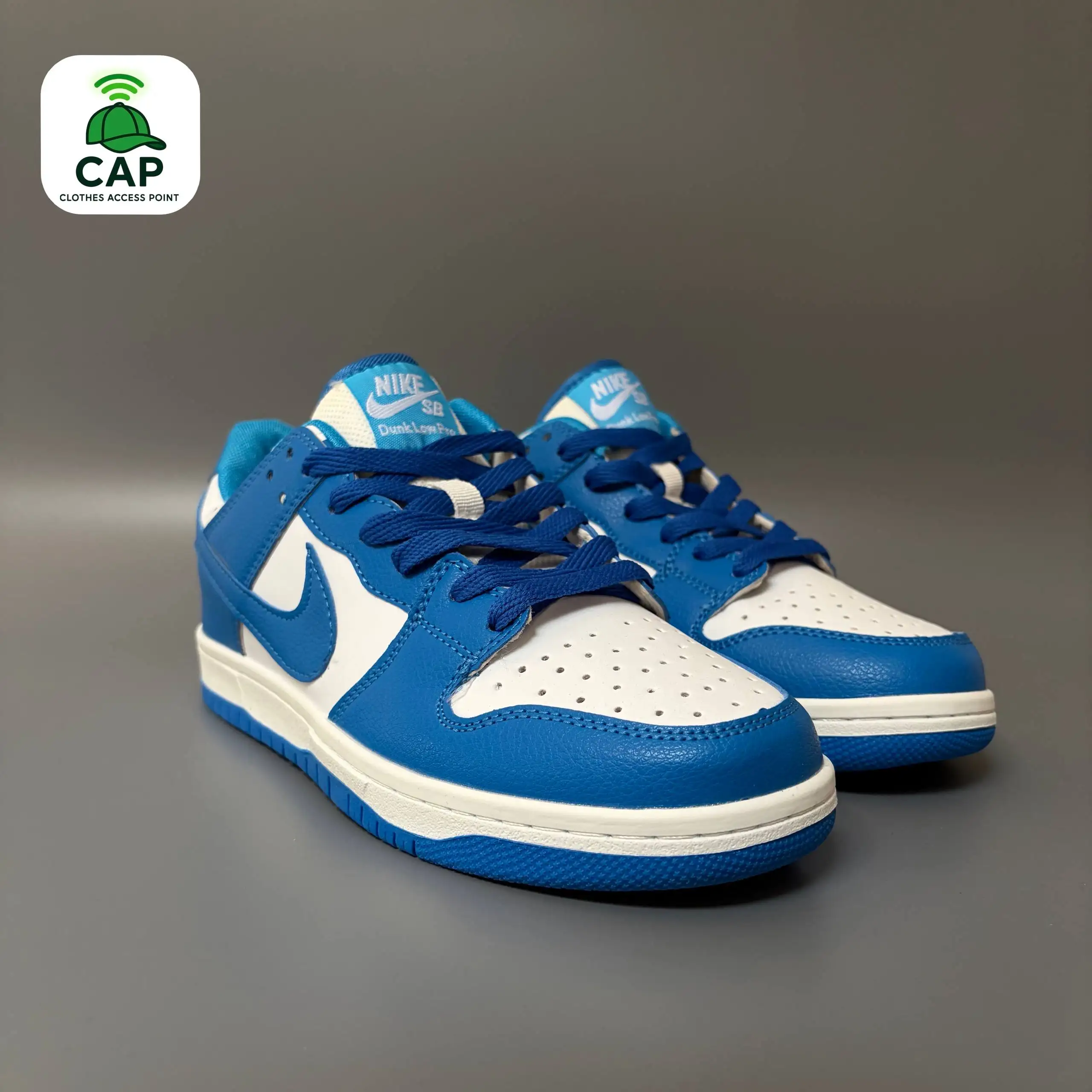 Кроссовки Nike SB Dunk Low синие - Обувь (Одежда) в Владивосток