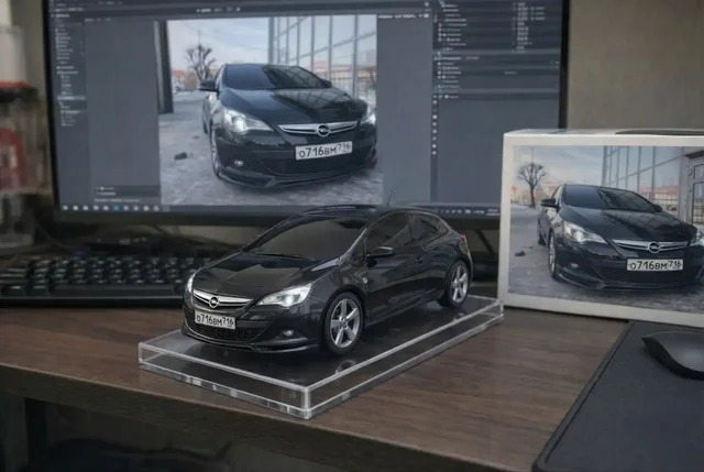 Фото 3D моделей машин и фото машин с сотрудниками ДПС - частное объявление в Владивосток