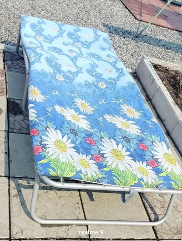 Раскладушка с матрасом 90x90 - Текстиль в Владивосток