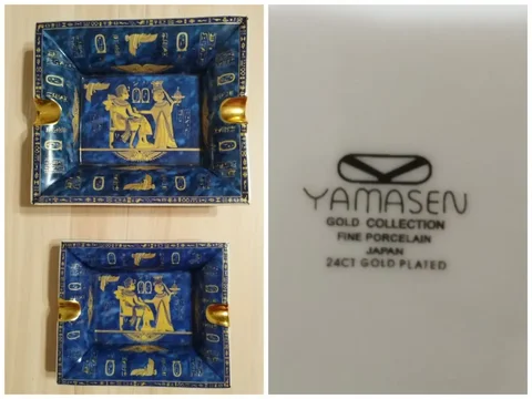 Пепельницы YAMASEN Золотая коллекция Fine фарфор - Спортпитание в Владивосток