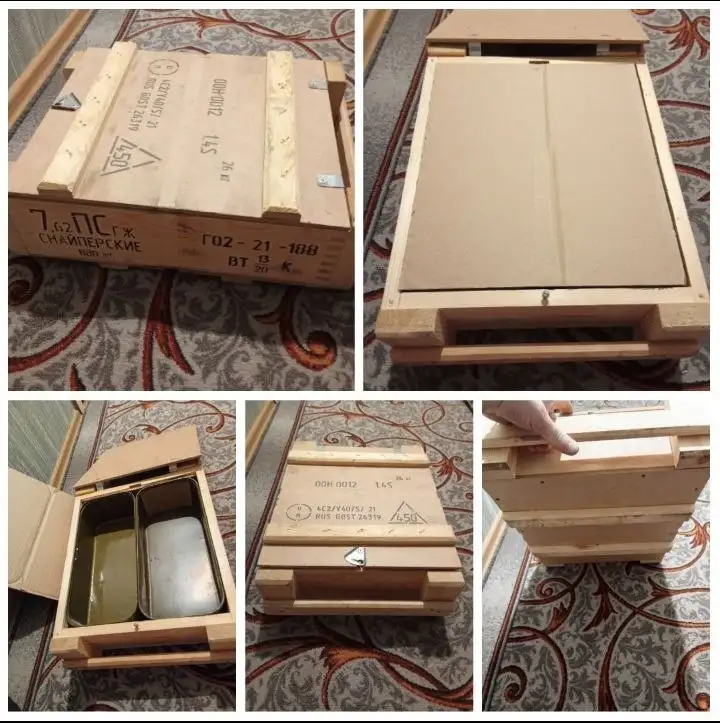 Ящик армейский снайперский с цинками для реконструкций и подарков - Реконструкция (Хобби и отдых) в Владивосток