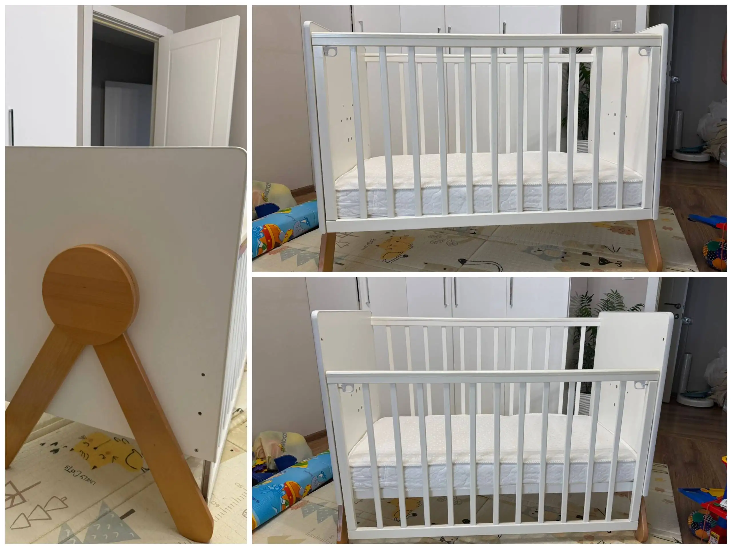 Кроватка детская с матрасом - Детская мебель (Товары для детей) в Владивосток