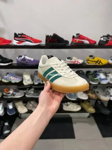 Adidas Gazelle Beige Green - Домашняя одежда в Владивосток