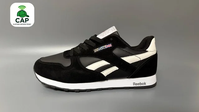 Кроссовки Reebok Classic чёрно-белые - Домашняя одежда в Владивосток