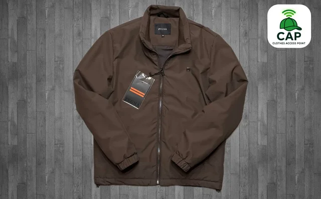 Демисезонная куртка Zegna коричневая - Военная одежда в Владивосток