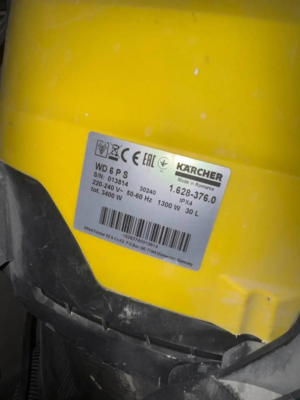 Продам строительный пылесос - Строительное оборудование (Для дома и дачи) в Владивосток