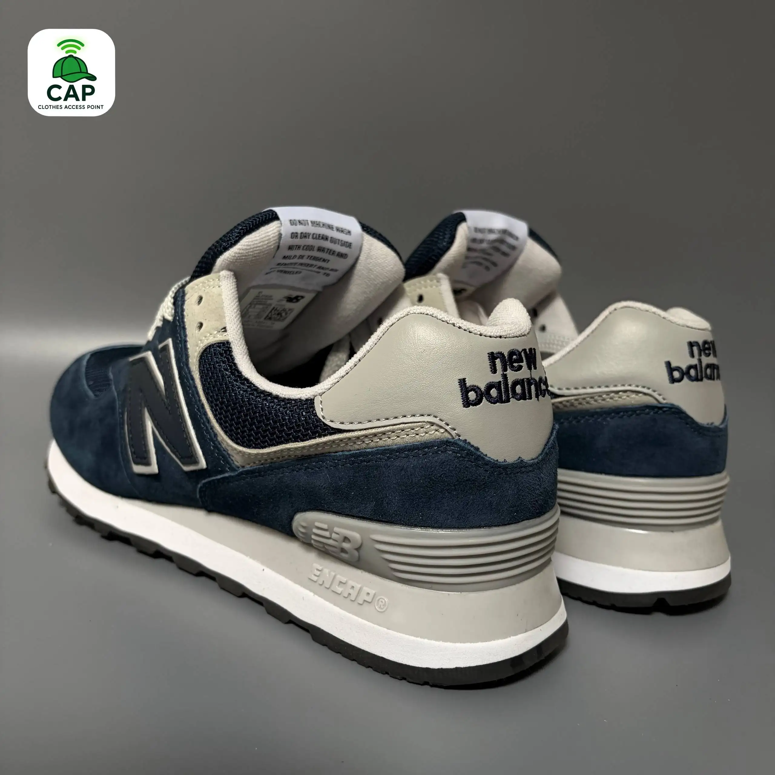 Кроссовки New Balance 574 синие - Обувь (Одежда) в Владивосток