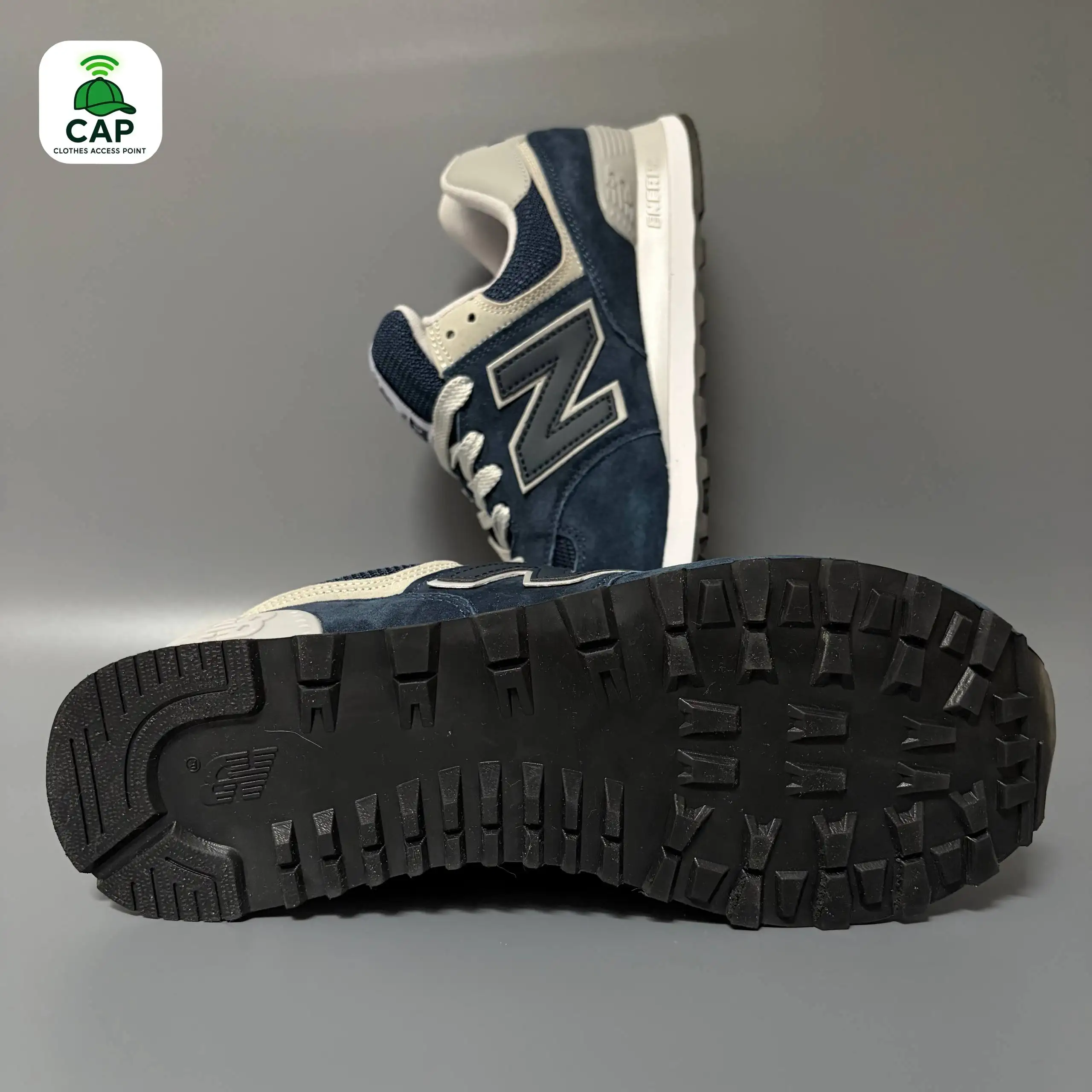 Кроссовки New Balance 574 синие - Обувь (Одежда) в Владивосток