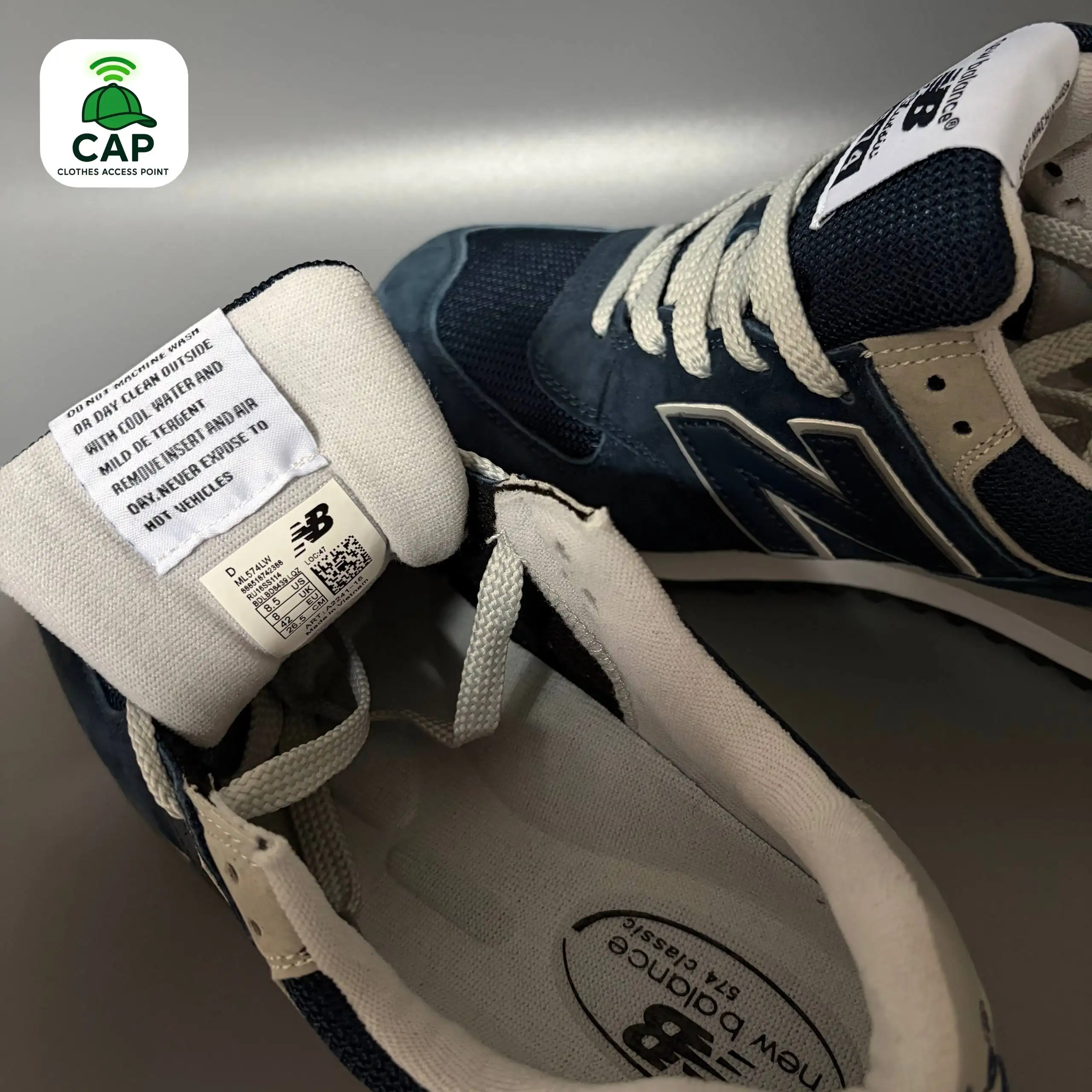 Кроссовки New Balance 574 синие - Обувь (Одежда) в Владивосток