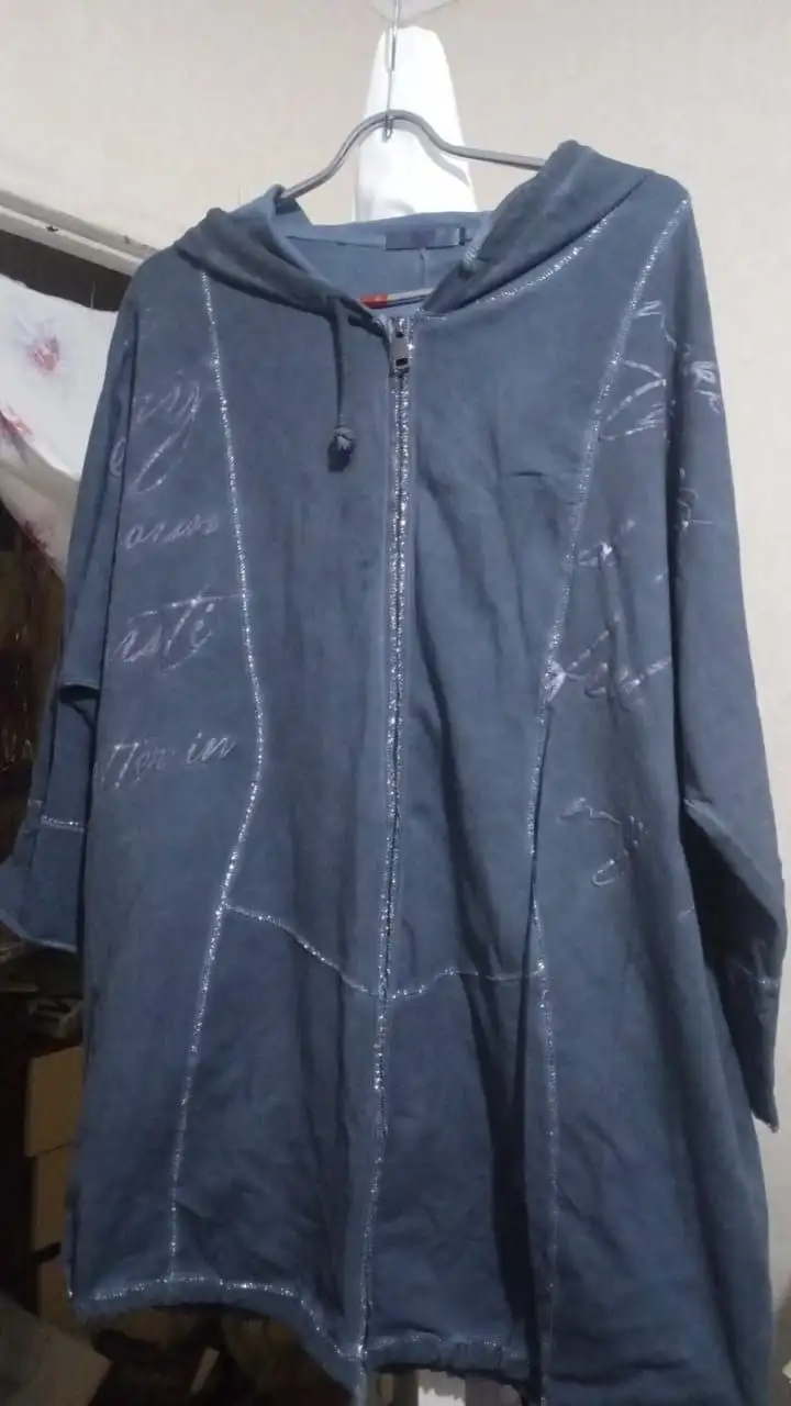 Кофта оверсайз мешкообразная 54 размер - Верхняя одежда (Одежда) в Владивосток