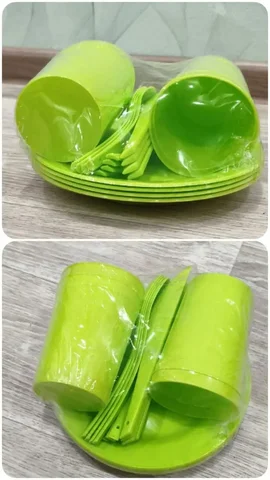 Набор многоразовой посуды для пикника на 4 персоны - частное объявление в Владивосток