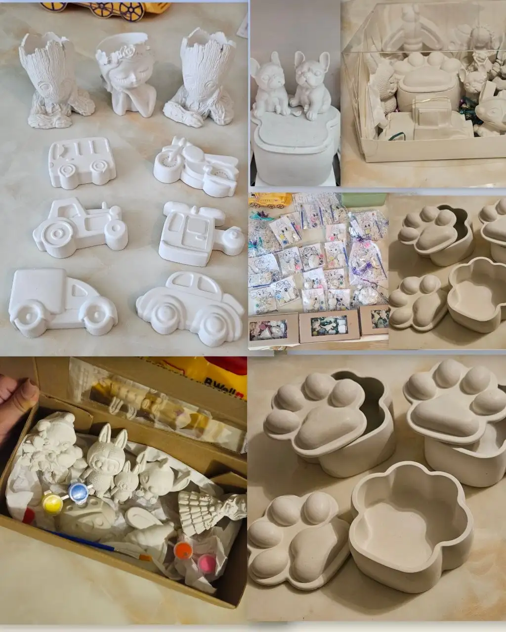 Фигурки из скульптурного гипса для творчества - Творчество (Хобби и отдых) в Владивосток