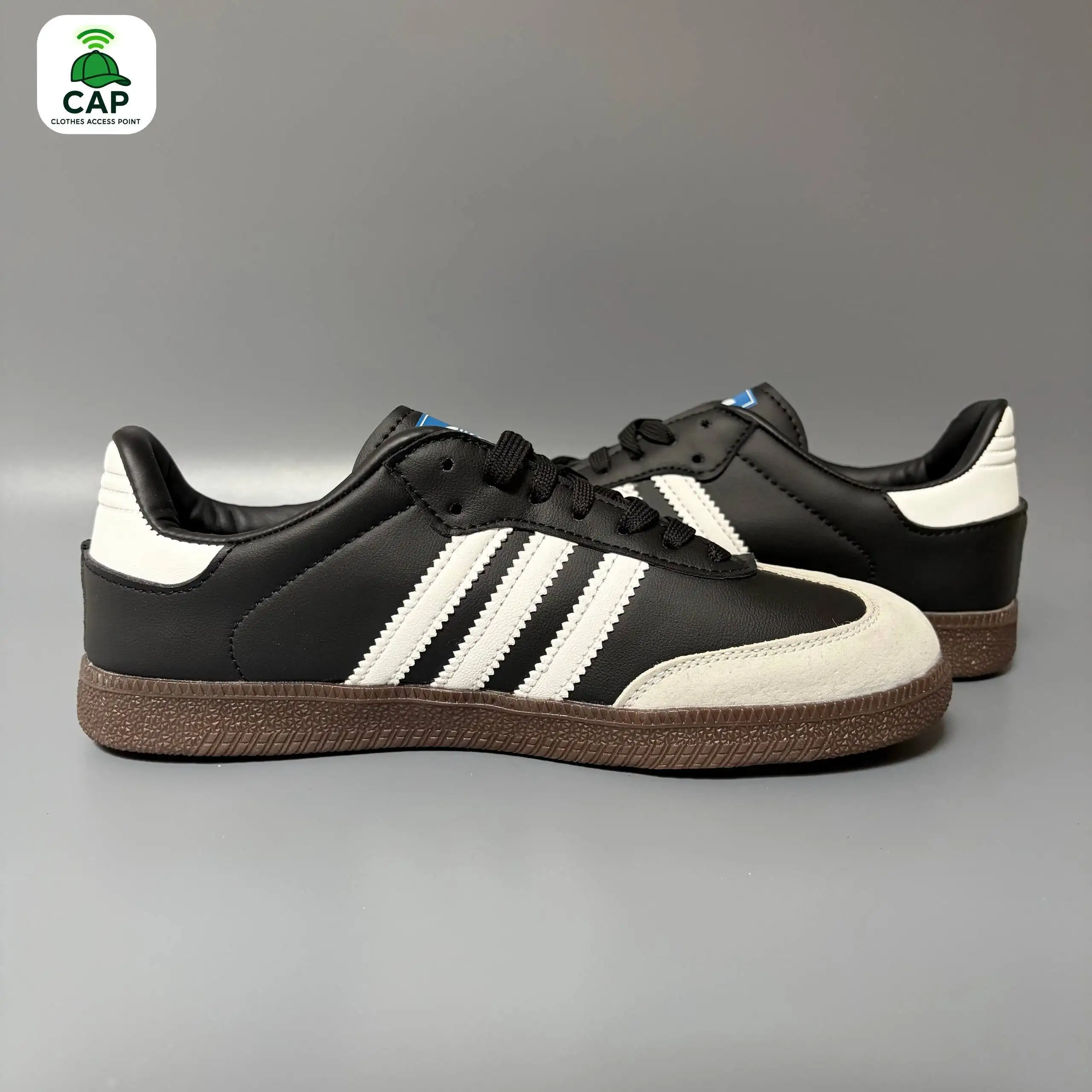 Кроссовки Adidas Samba чёрно-белые - Обувь (Одежда) в Владивосток