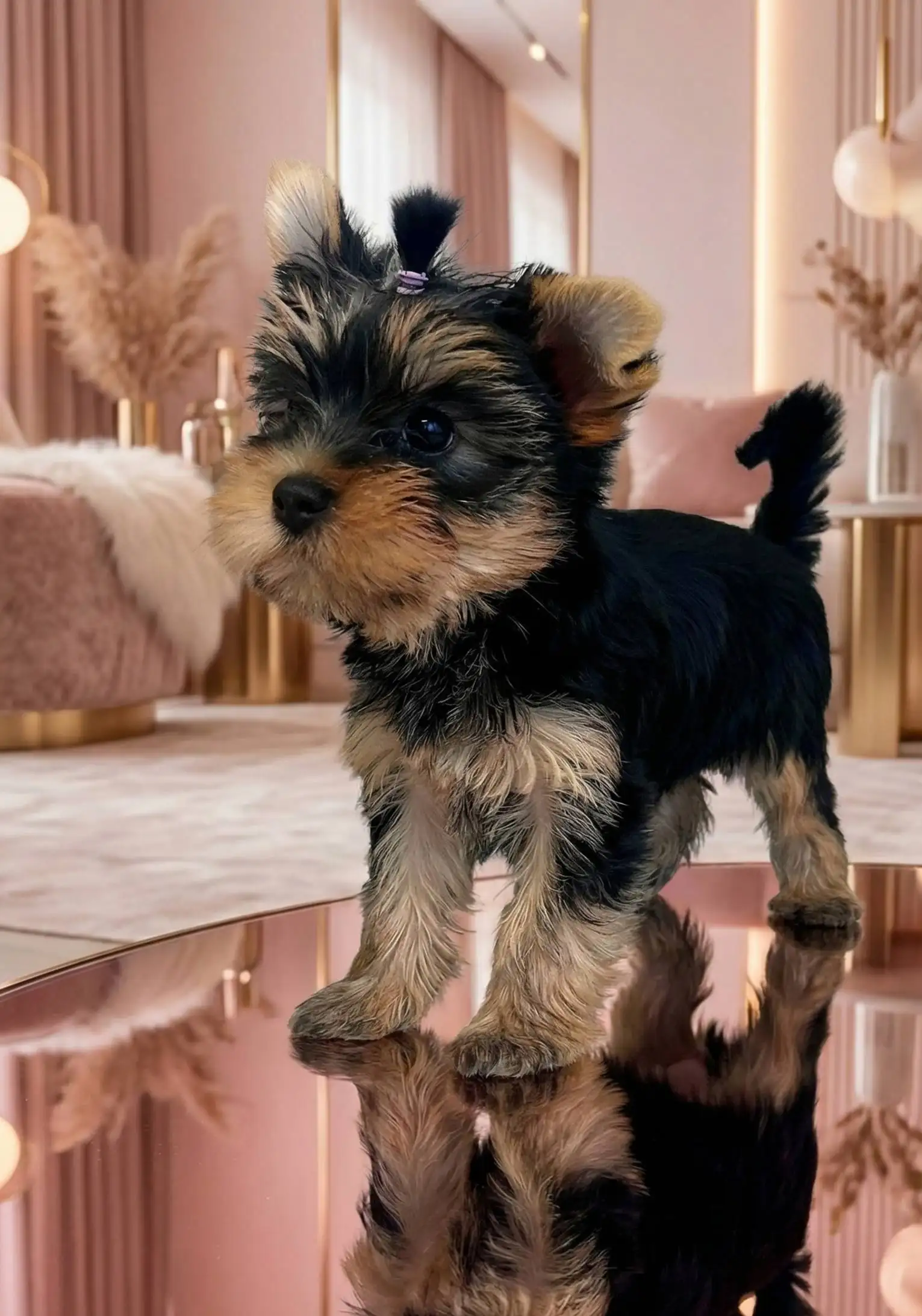 Щенки йоркширского терьера от чемпиона - Собаки (Животные) в Владивосток