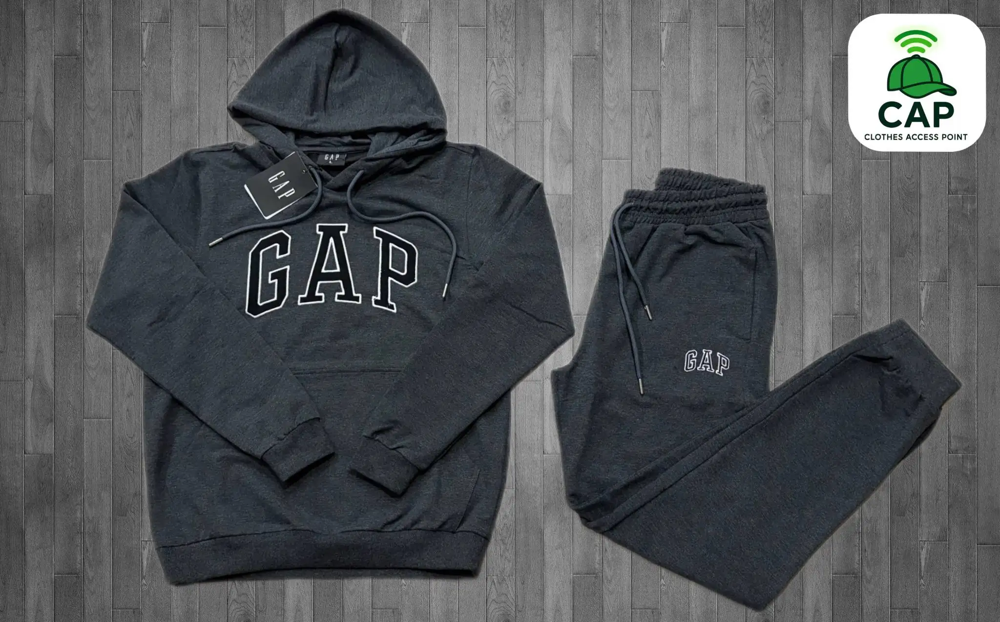 Спортивный костюм GAP тёмно-серый - Спортивная одежда (Одежда) в Владивосток