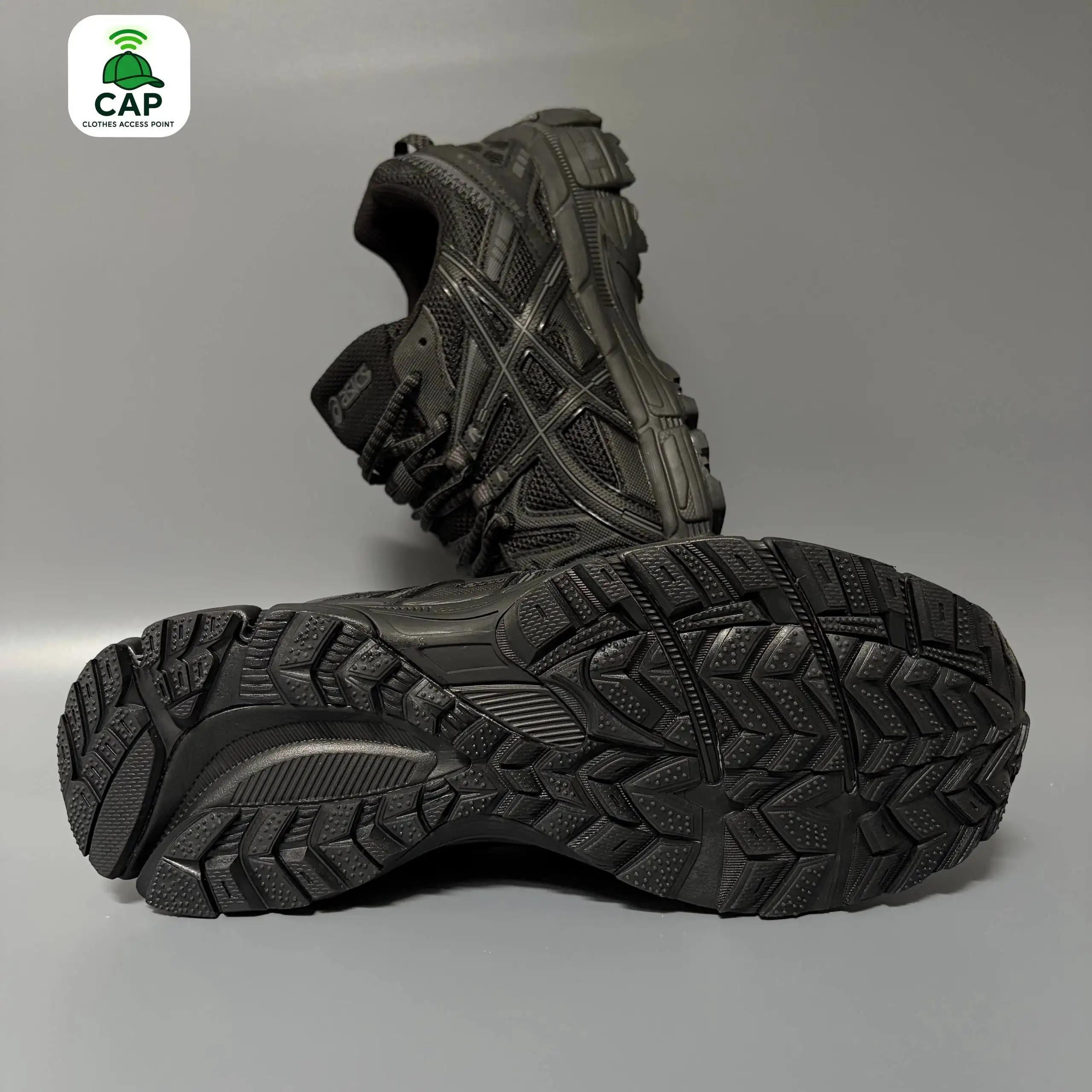 Кроссовки Asics Gel Kahana 8 черные - Обувь (Одежда) в Владивосток