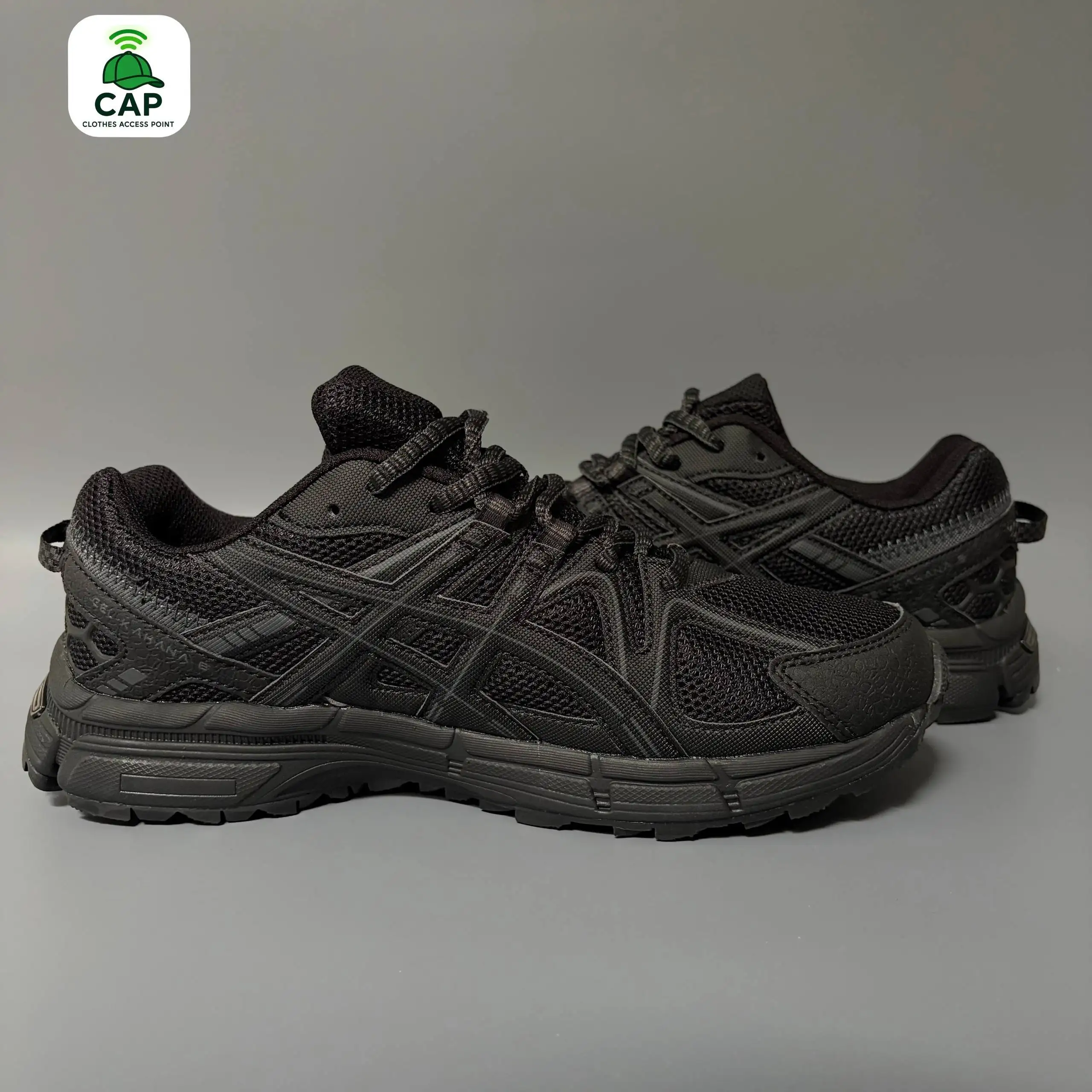 Кроссовки Asics Gel Kahana 8 черные - Обувь (Одежда) в Владивосток