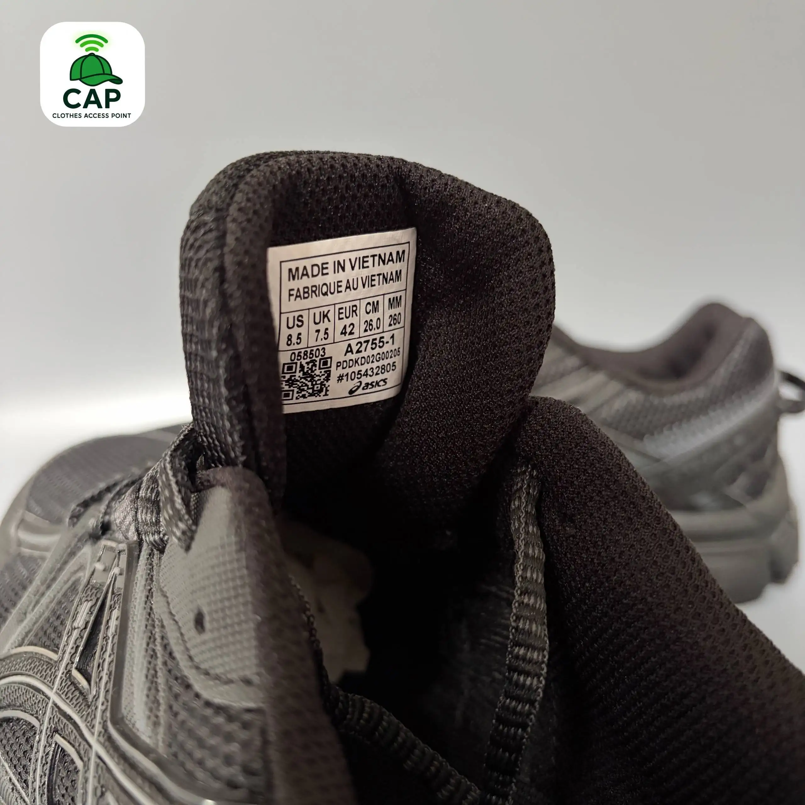 Кроссовки Asics Gel Kahana 8 черные - Обувь (Одежда) в Владивосток