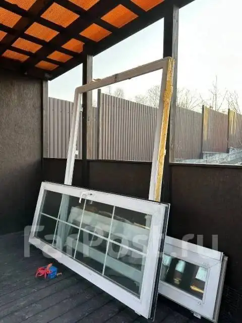 Пластиковая дверь Ш-138/В-208 с ручкой и ключом - Двери (Для дома и дачи) в Надеждинск