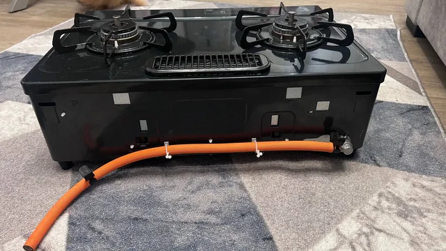 Портативная газовая плита с духовкой из Японии - Военные товары в Владивосток