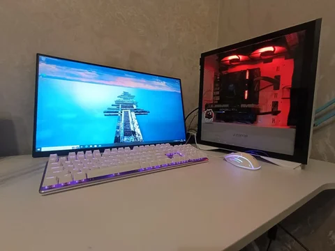 Персональный компьютер с монитором и комплектующими - частное объявление в Владивосток