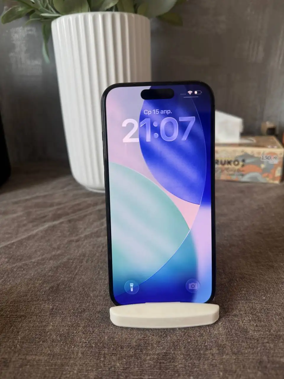 iPhone 15 Pro 128GB в отличном состоянии - Смартфоны (Электроника) в Владивосток