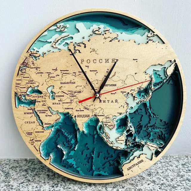 Двухслойные и многослойные часы с гравировкой - Туризм/походное снаряжение в Владивосток