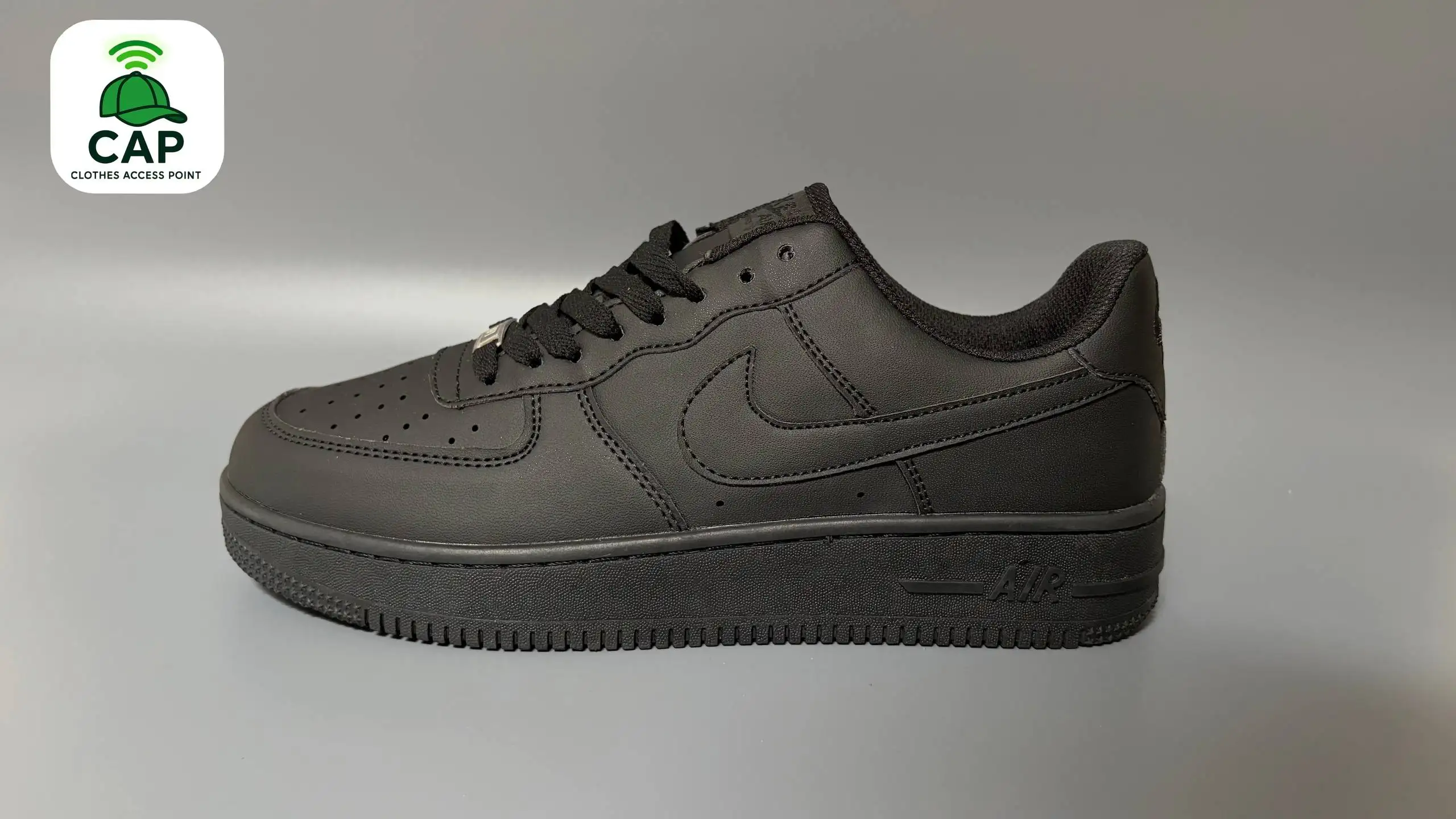 Кроссовки Nike Air Force 1 черные - Обувь (Одежда) в Владивосток