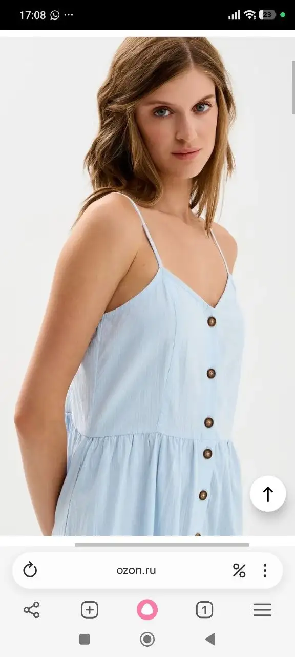 Джинсовый сарафан Gloria Jeans размер 42 (S) - Платья и сарафаны (Одежда) в Владивосток